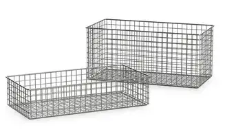 PANIER STERILISATION FIL INOX H150MM