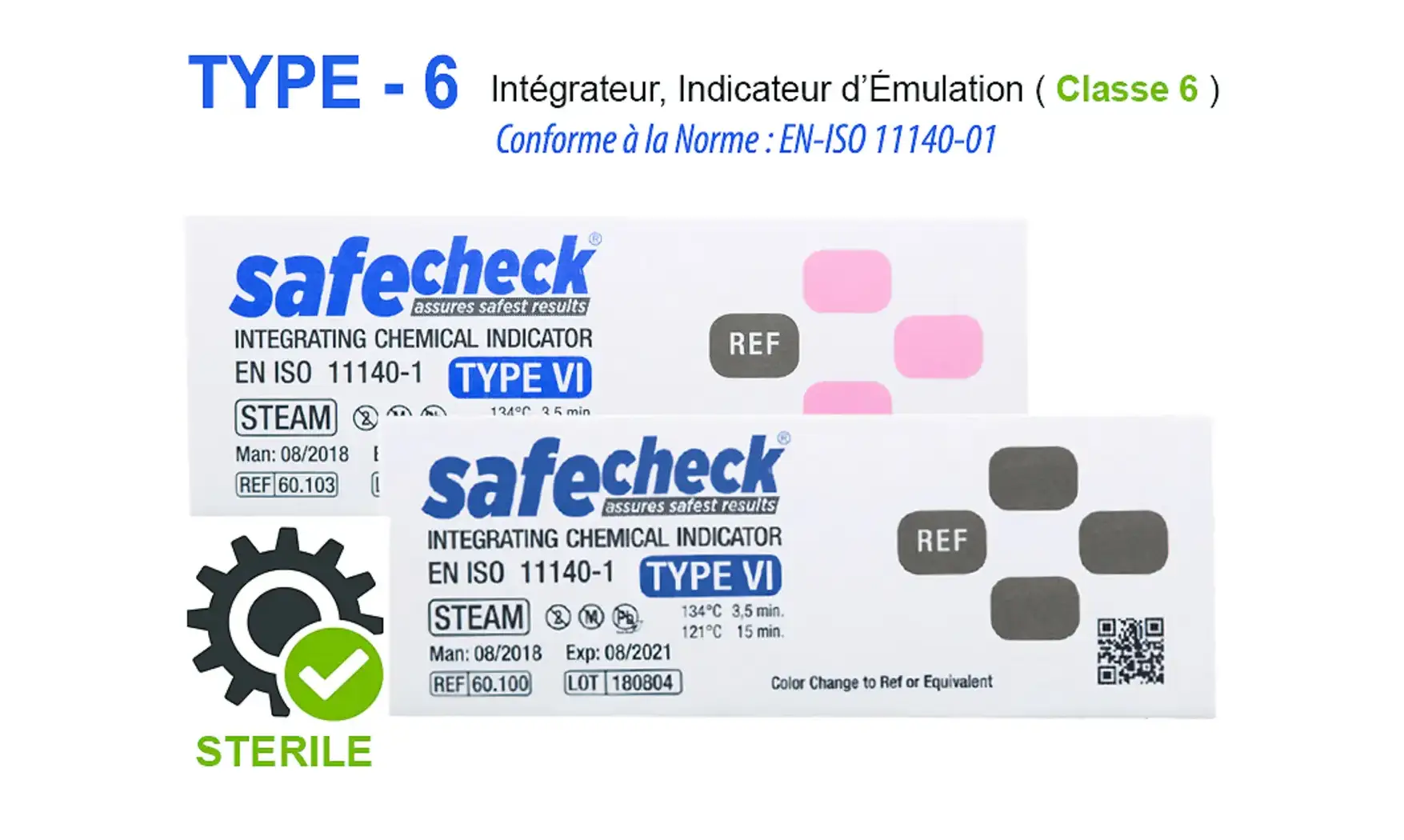 INDICATEUR TEMOIN DE STERILISATION