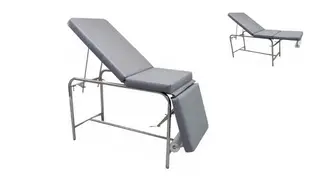 DIVAN D'EXAMEN INOX 3 PLANS
