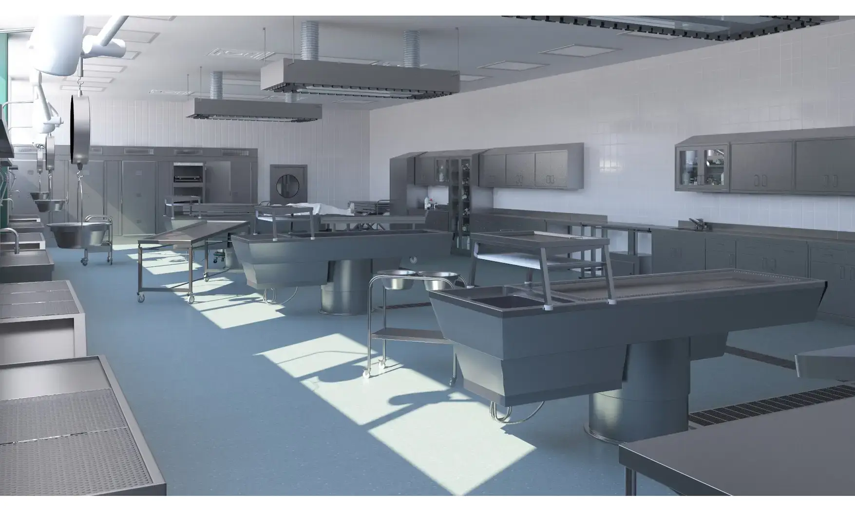 EQUIPEMENT DE MORGUE ET AUTOPSIE