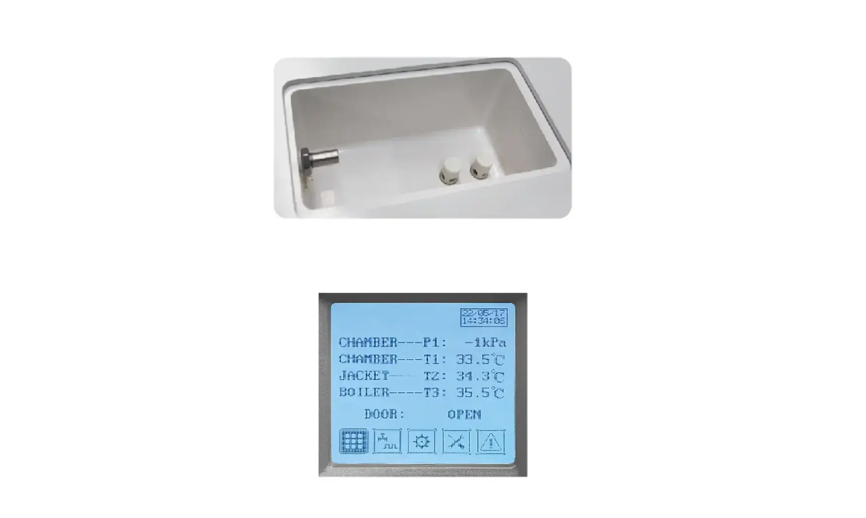 AUTOCLAVE DE TABLE 80 LITRES