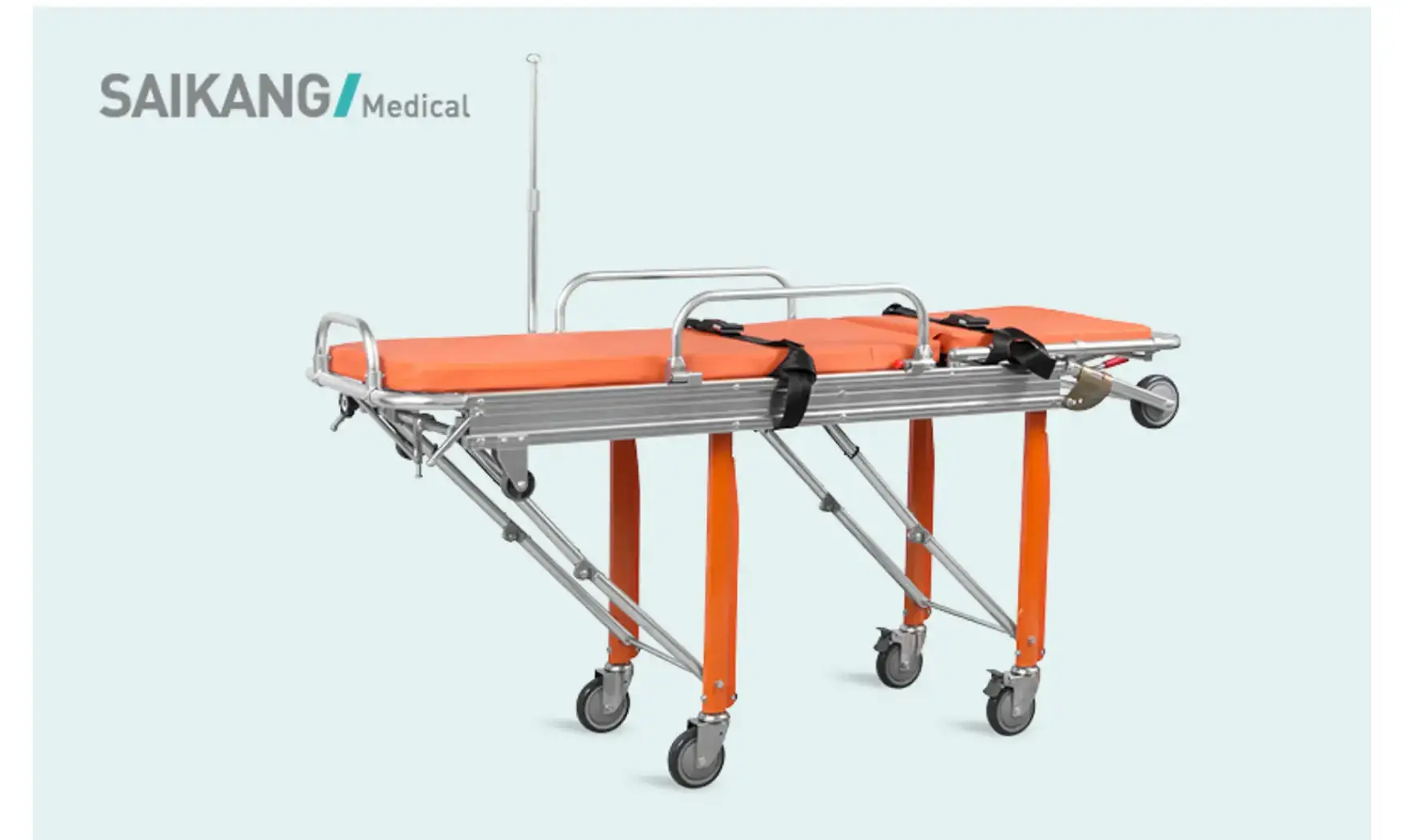 CHARIOT BRANCARD POUR AMBULANCES