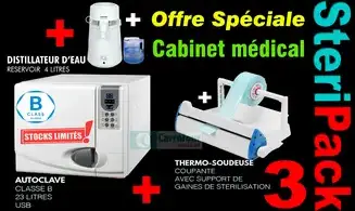 UNITE STERILISATION CABINET STERIPACK 3