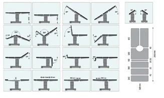 TABLE OPERATION DE CHIRURGIE UNIVERSELLE